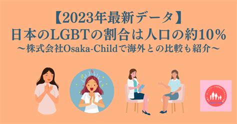 ゲイの割合|LGBTの割合は10人に1人？日本と世界のLGBTの割合。